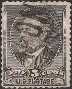 # 205 Yellow Brown Used FAULT James A. Garfield