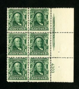 US Stamps # 300 VF OG LH