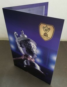 Malaysia 100 Years Piala Football Cup 2021 Soccer Sport Games (folder) *limited