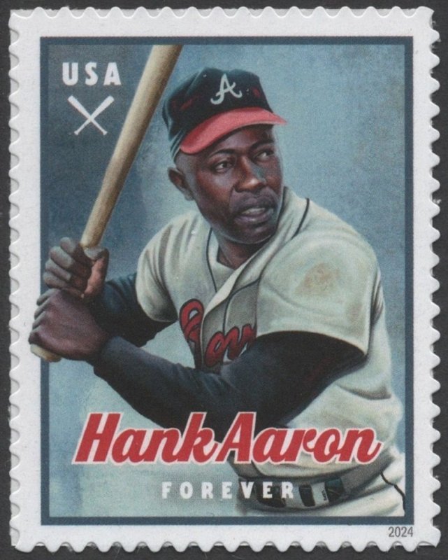 SC#5908 (Forever) Hank Aaron Single (2024) SA