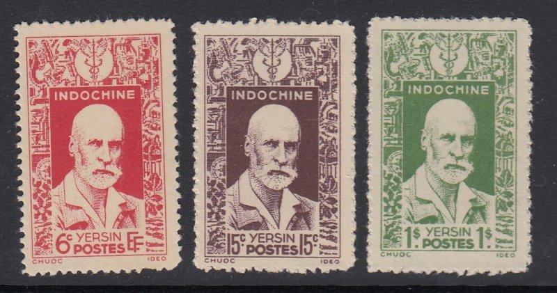 Indochina 234-6 Dr. Yersin mint