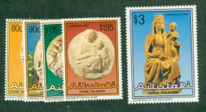 AITUTAKI 483-7 MH CV $10.00 BIN $4.50