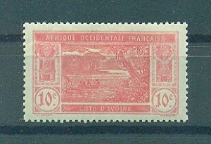 Ivory Coast sc# 47 (2) mh cat value $2.00