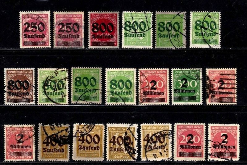 Germany   241 - 278  mint & used    no 242a    CV $1682.50   FREE SHIPPING!!