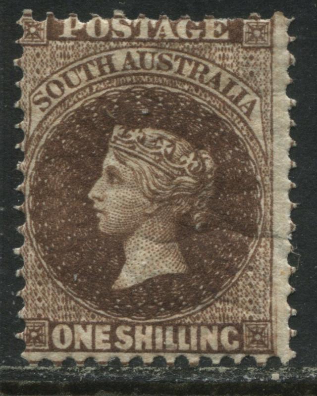 South Australia QV 1901 1/ dark brown mint o.g.