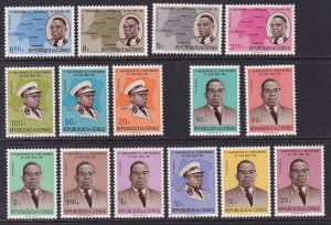 Congo Democratic Republic 381-395 MNH VF