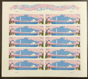 4651-52 Cherry Blossoms MNH Sheet of 20 Forever FV $13.20 2012