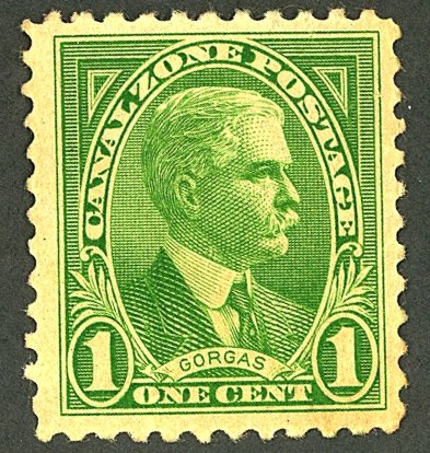 CANAL ZONE #105 MINT OG LH