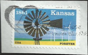 # 4493 USED KANSAS STATEHOOD