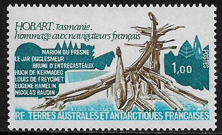 Fr Southern & Antarctic Terr #81 MNH Stamp - Navigation Monument