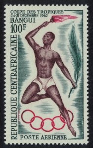 Central African Rep. Sport Coupe des Tropiques Games Bangui 1962 MNH SG#33