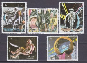 1972 Sharjah 988-992 Apollo 17