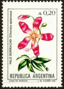 Argentina 1521 - Mint-NH - 20c Silk Floss Tree Blooms (1985) (cv $0.60)