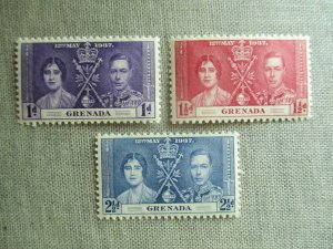 Grenada, Scott# 128-130, MNH