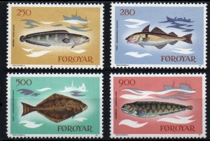Faroe Islands # 97 - 100 MNH VF 