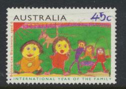 Australia SG 1450  Used  Year of Family