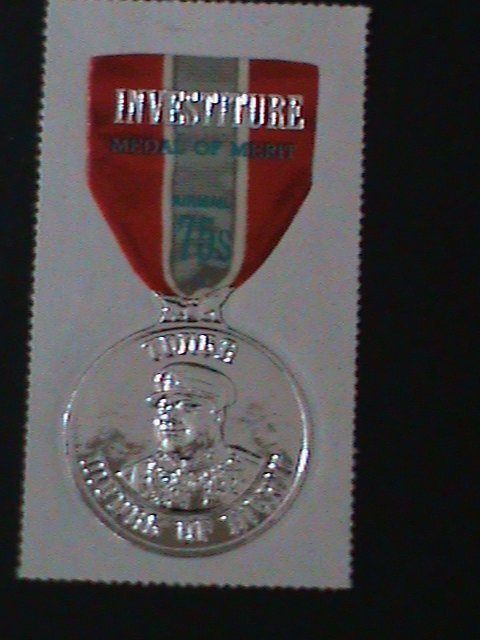 ​TONGA-AIRMAIL1971-SC#C100 SILVER MEDAL OF MERIT MNH VF KEY STAMP HARD TO FIND