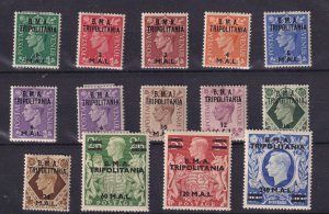 BMA Tripolitania KGVI 1948 Set To 240 Mal On 10/- SGT1/T13 MHBP16257