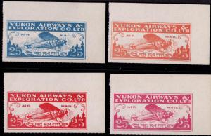 Canada # CL42 Mint  VF NH set of 4 reprint proofs