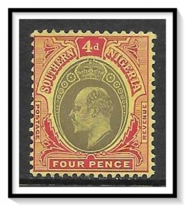 Southern Nigeria #37 Edward VII MHR