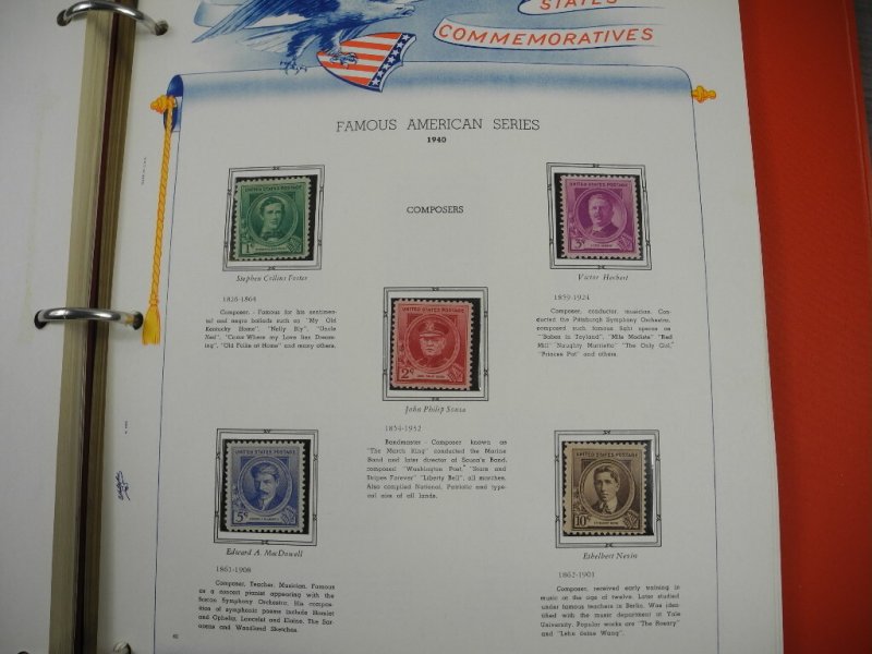 US, Amazing Mint  Stamp Collection in Lindner pages, mounted on White Ace pages