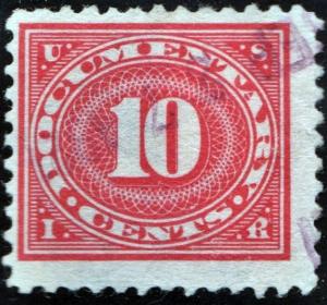 R234 10¢ Documentary Stamp (1917) Used