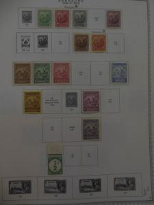 BARBADOS : Beautiful Very Fine, Mint collection on album pages SG Cat £1,001.00