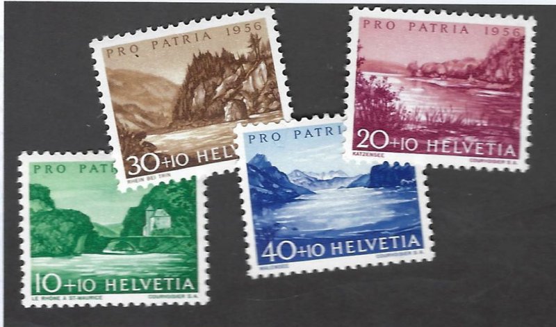 Switzerland SC B253-B256 MNH VF...Take a Look!
