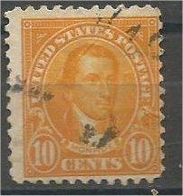 USA, 1923, used 10c, Monroe Scott 562