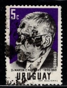Uruguay - #649 Martin Martinez - Used