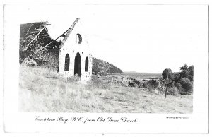 Cowichan Bay, British Columbia, Canada Real Photo Postcard 1965 used as QSL Card