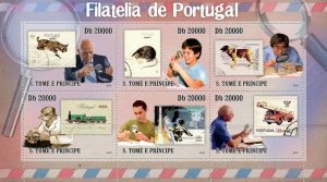 S. TOME & PRINCIPE 2010 - Stamps of Portugal 6v - YT 3687-3692, Mi 4673-4678