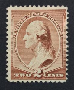 US #210 MINT OG NH $130 LOT #5508