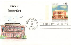 #UX71 Galveston TX Federal Court House DYS FDC