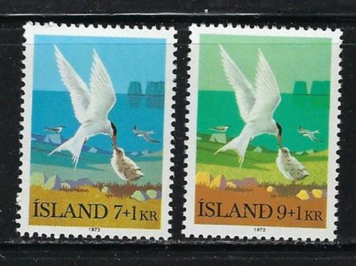 Iceland B23-24 Hinged 1972 set