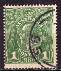 Australia; 1924: Sc. # 23:  Used Single Stamp