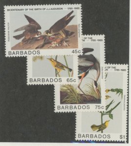 Barbados #665-668 Mint (NH) Single (Complete Set)