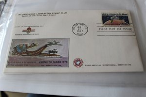 SPACE  COVER - VIKING FDC - JPL CACHET  SCOTT 1759  JULY 20, 1978