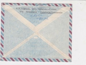 Indonesia 1972 Airmail to Berlin Multiple Stamps incl. Space Cover ref R 18022