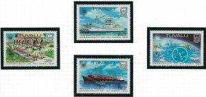 Tuvalu 196-99 MNH 1983 Commonwealth Day (an4948)