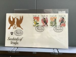 Venda 1981 Sunbirds of Venda   stamps cover R29043 