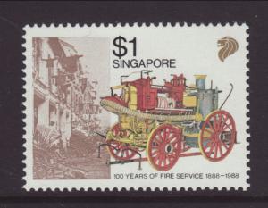 Singapore 536 Fire Engine MNH VF