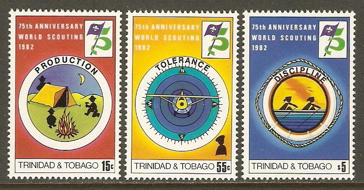 Trinidad & Tobago #361-3 NH Scouting Year