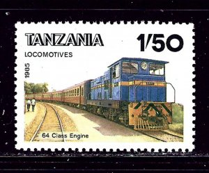 Tanzania 284 MNH 1985 Locomotive