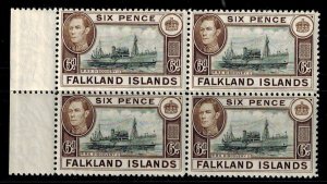 Falkland Islands  89 MNH blk F-VF