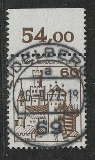 Germany Berlin Scott # 9N397, used, variation sheet print