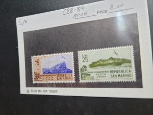 San Marino Scott #C88-89 Mint Never Hinged