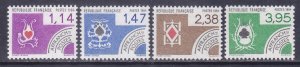 France 1919-22 MNH OG 1984 Playing Card Suits Full Set Very Fine