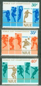 Niue #343-345  Single (Complete Set)