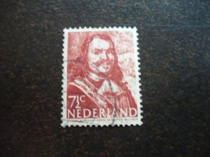 Stamps - Netherlands - Scott# 252- Used Part Set of 1 Stamp